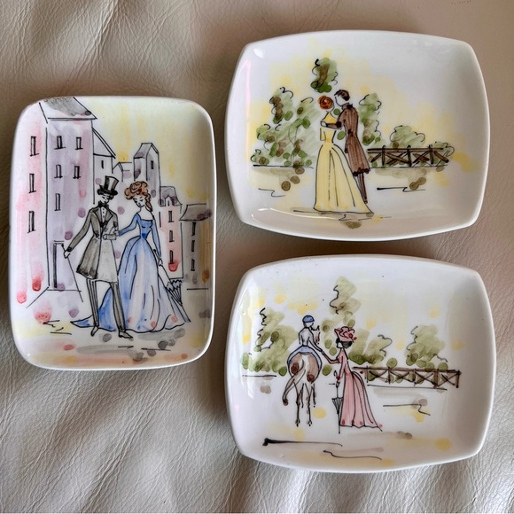 Vintage Porcelain Trinket Dish The 